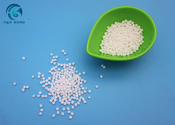 Pellet Butiran Perekat Meleleh Panas Putih Kekuatan Perekat Tinggi