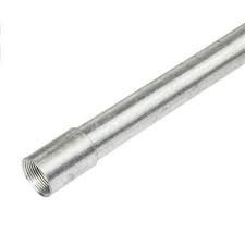 3 '' Hot Dip Galvanized Conduit 80mm Ketahanan Korosi Dilas