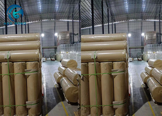 Double Side Fire Retardant Film Transparan Untuk A2 Flame Retardant PE Alumunium Plastic Composite Panel